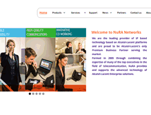 Tablet Screenshot of nuranetworks.com